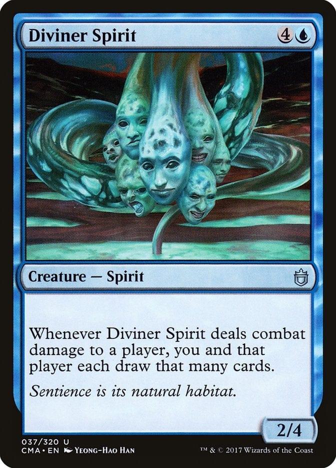 Magic: The Gathering MTG Single Diviner Spirit [Commander Anthology]