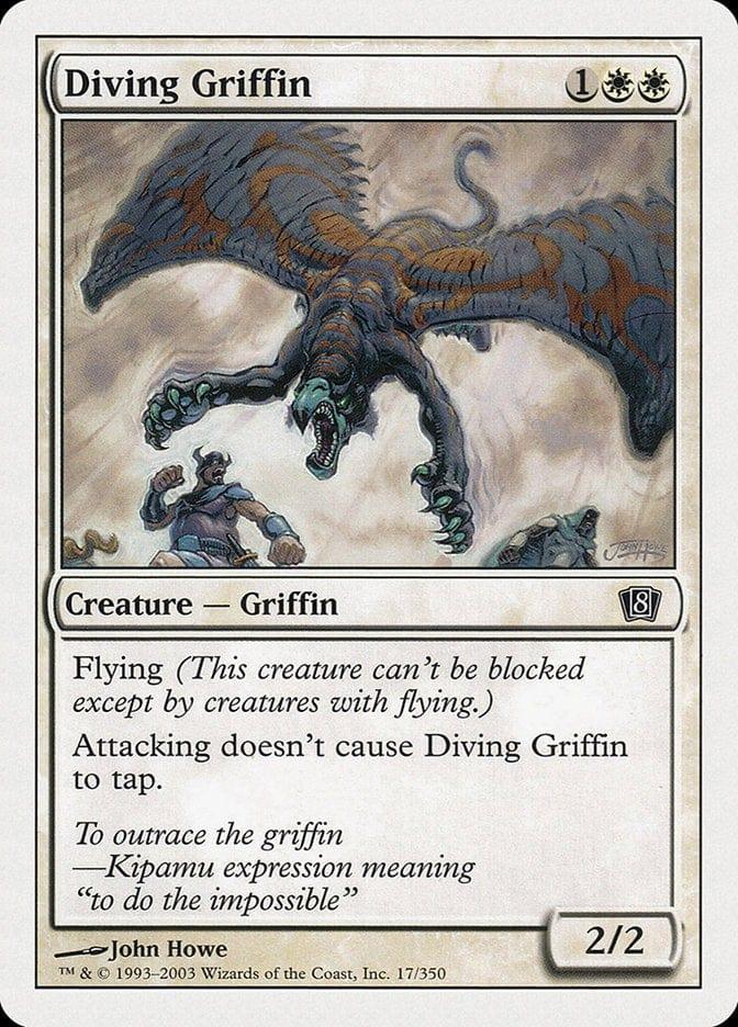 Magic: The Gathering MTG Single Diving Griffin [Eighth Edition]