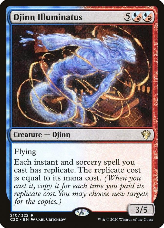 Magic: The Gathering MTG Single Djinn Illuminatus [Commander 2020]
