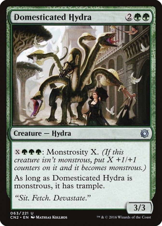 Magic: The Gathering MTG Single Domesticated Hydra [Conspiracy: Take the Crown]