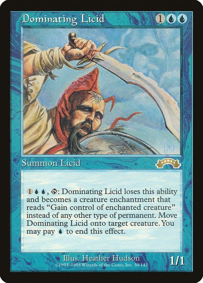 Magic: The Gathering MTG Single Dominating Licid [Exodus]