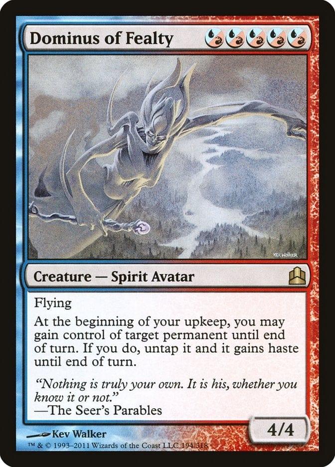Magic: The Gathering MTG Single Dominus of Fealty [Commander 2011]