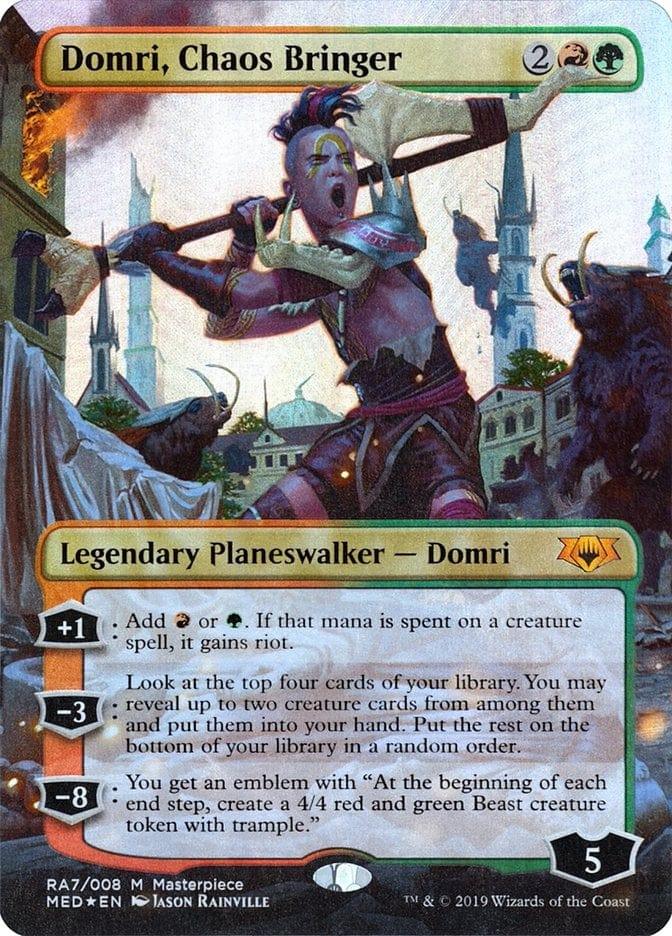 Magic: The Gathering MTG Single Domri, Chaos Bringer [Mythic Edition]