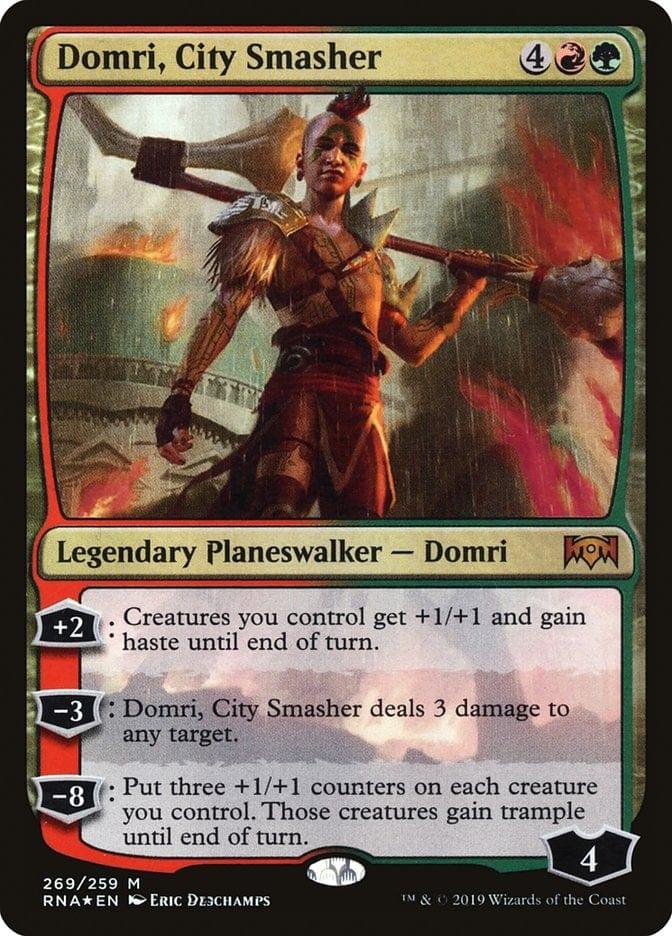 Magic: The Gathering MTG Single Domri, City Smasher [Ravnica Allegiance]