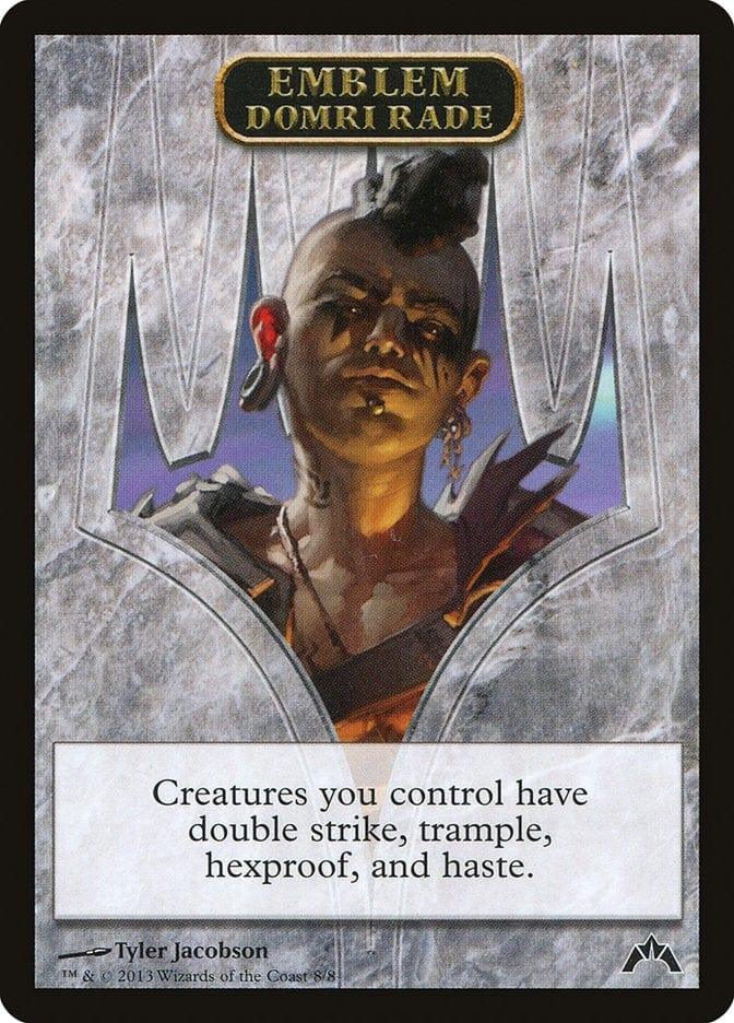 Magic: The Gathering MTG Single Domri Rade Emblem [Gatecrash Tokens]