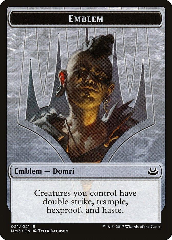 Magic: The Gathering MTG Single Domri Rade Emblem [Modern Masters 2017 Tokens]