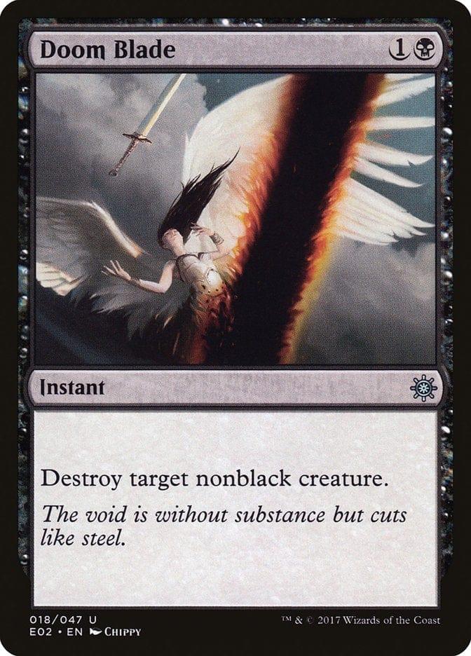Magic: The Gathering MTG Single Doom Blade [Explorers of Ixalan]