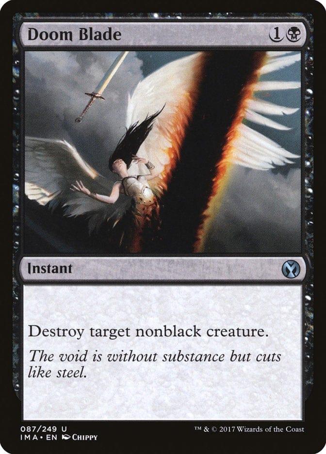 Magic: The Gathering MTG Single Doom Blade [Iconic Masters]