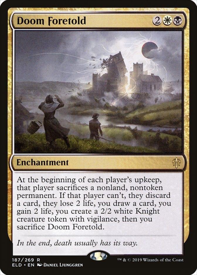 Magic: The Gathering MTG Single Doom Foretold [Throne of Eldraine]