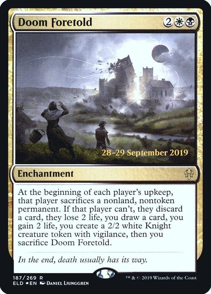 Magic: The Gathering MTG Single Doom Foretold  [Throne of Eldraine Prerelease Promos]