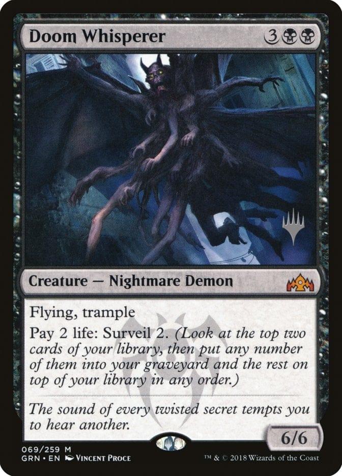 Magic: The Gathering MTG Single Doom Whisperer (Promo Pack) [Guilds of Ravnica Promos]