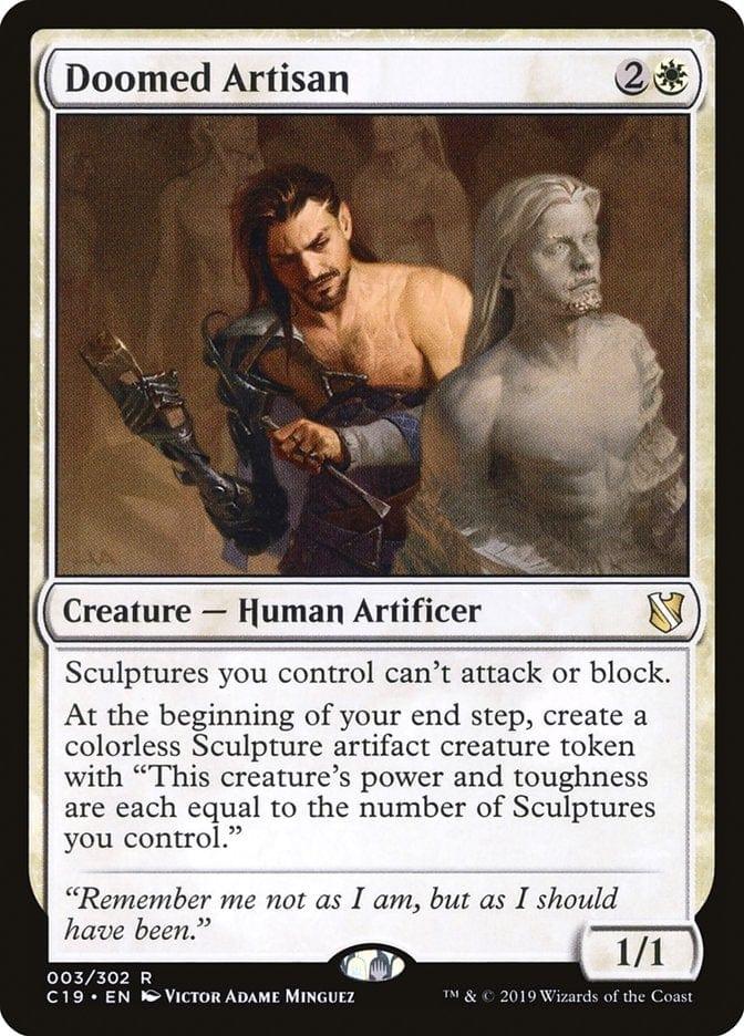 Magic: The Gathering MTG Single Doomed Artisan [Commander 2019]