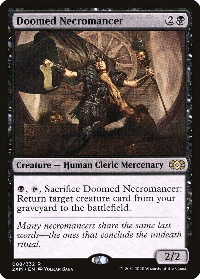 Magic: The Gathering MTG Single Doomed Necromancer [Double Masters]