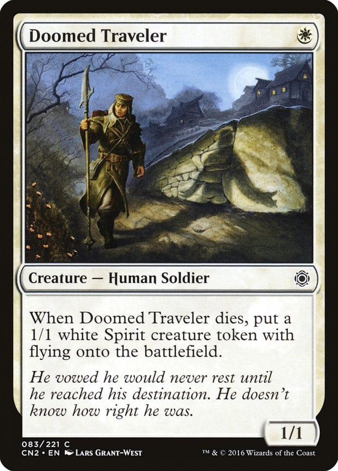 Magic: The Gathering MTG Single Doomed Traveler [Conspiracy: Take the Crown]