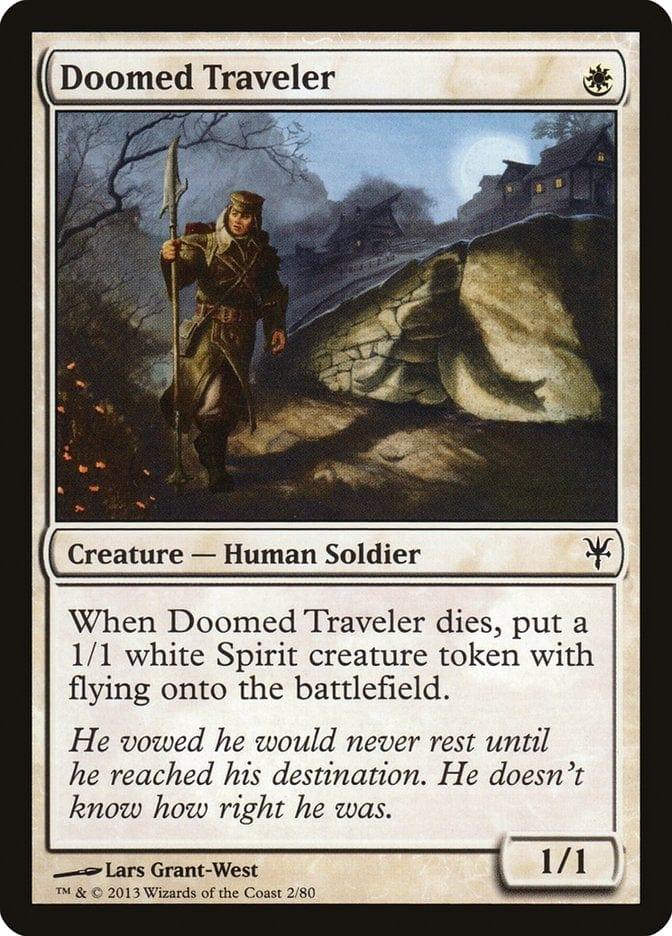Magic: The Gathering MTG Single Doomed Traveler [Duel Decks: Sorin vs. Tibalt]