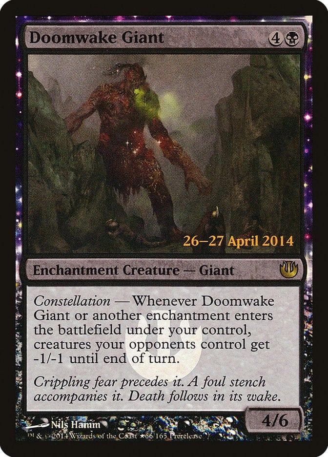 Magic: The Gathering MTG Single Doomwake Giant  [Journey into Nyx Prerelease Promos]