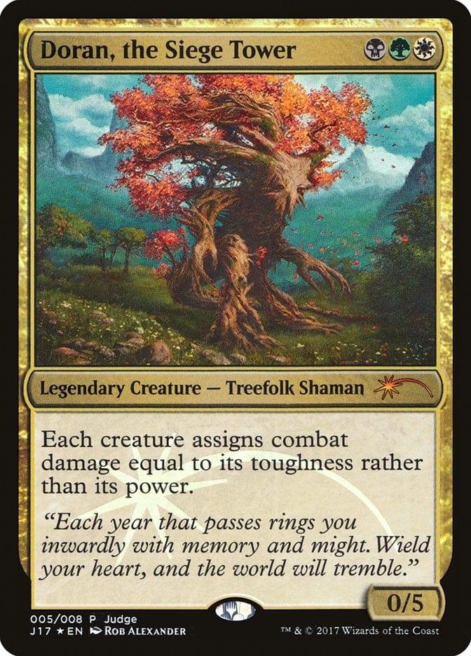 Magic: The Gathering MTG Single Doran, the Siege Tower [Judge Gift Cards 2017]