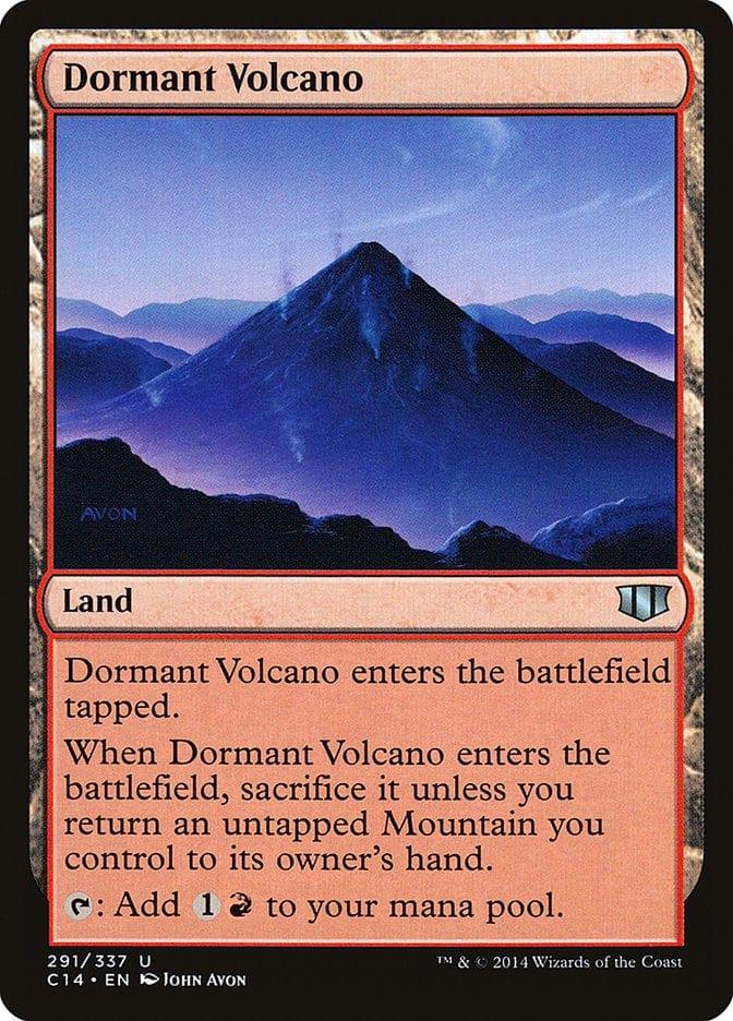 Magic: The Gathering MTG Single Dormant Volcano [Commander 2014]