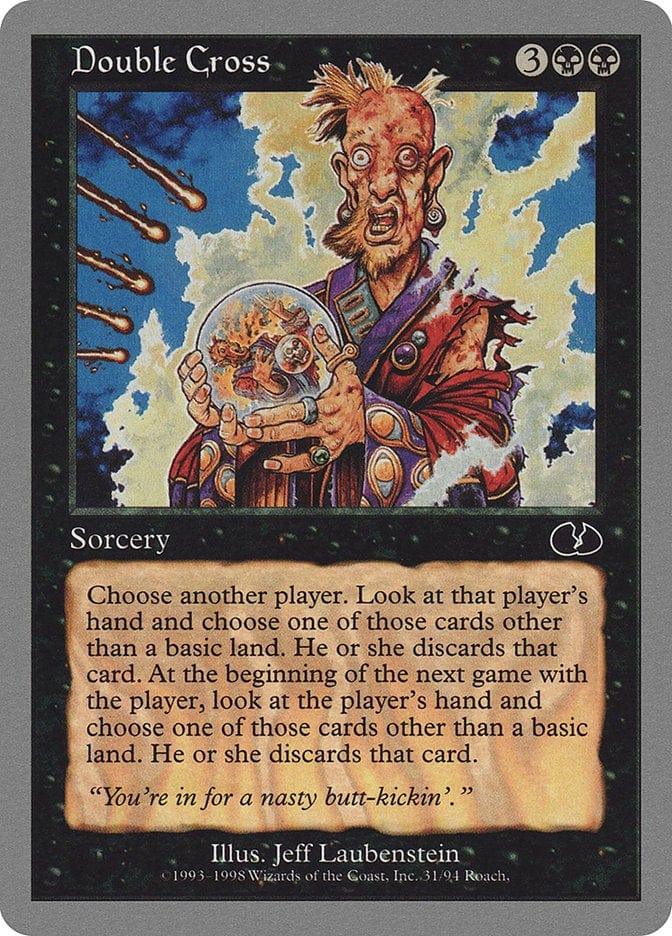 Magic: The Gathering MTG Single Double Cross [Unglued]