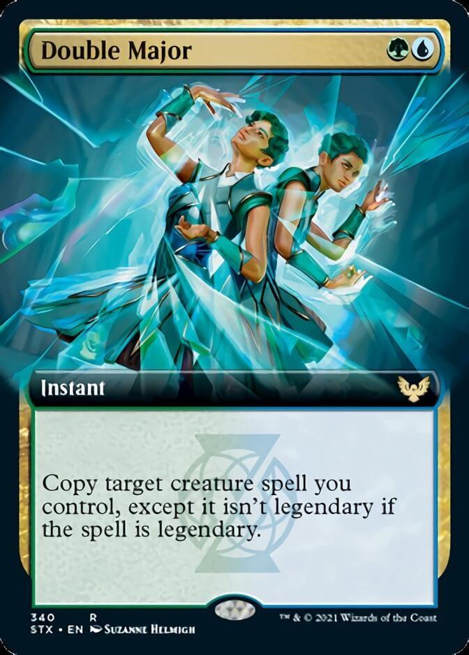 Magic: The Gathering MTG Single Double Major (Extended) [Strixhaven: School of Mages]
