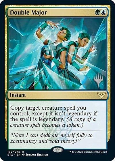 Magic: The Gathering MTG Single Double Major (Promo Pack) [Strixhaven: School of Mages Promos]