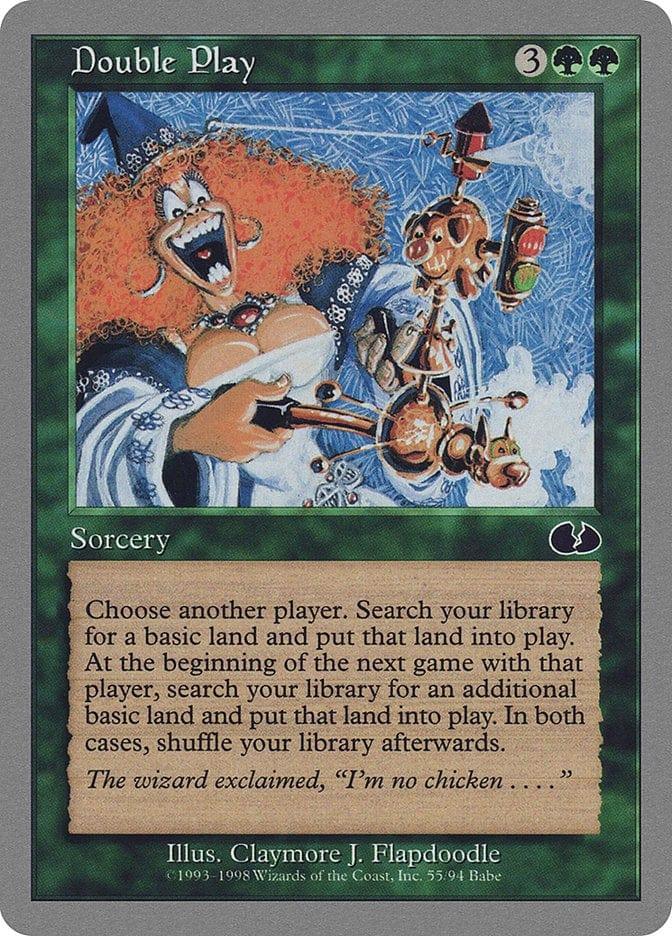 Magic: The Gathering MTG Single Double Play [Unglued]