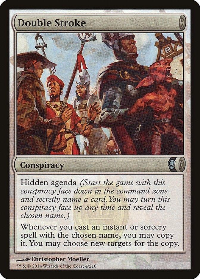 Magic: The Gathering MTG Single Double Stroke [Conspiracy]