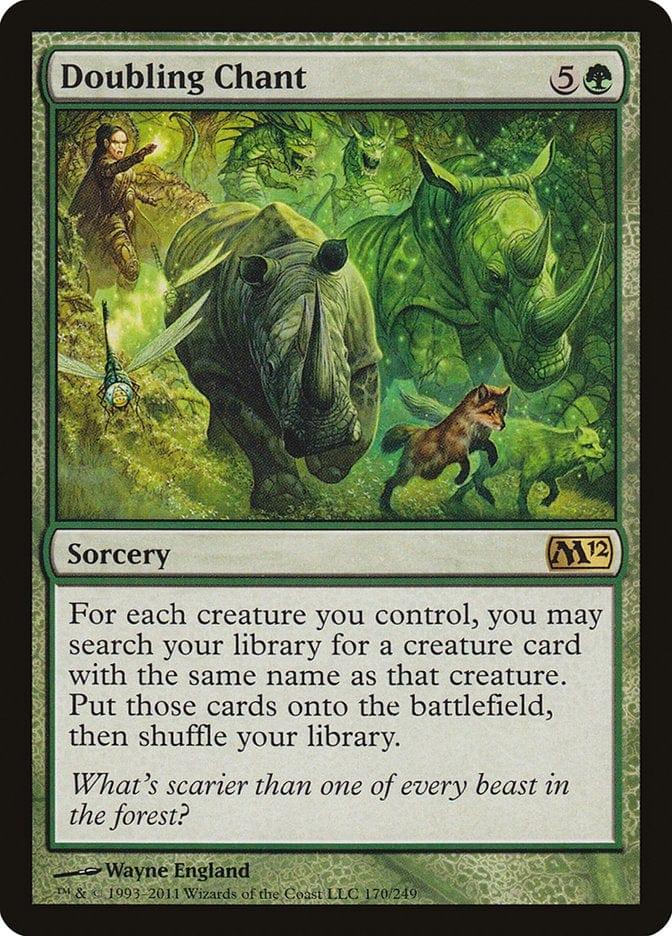 Magic: The Gathering MTG Single Doubling Chant [Magic 2012]