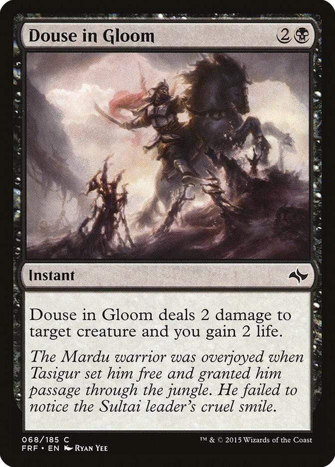 Magic: The Gathering MTG Single Douse in Gloom [Fate Reforged]