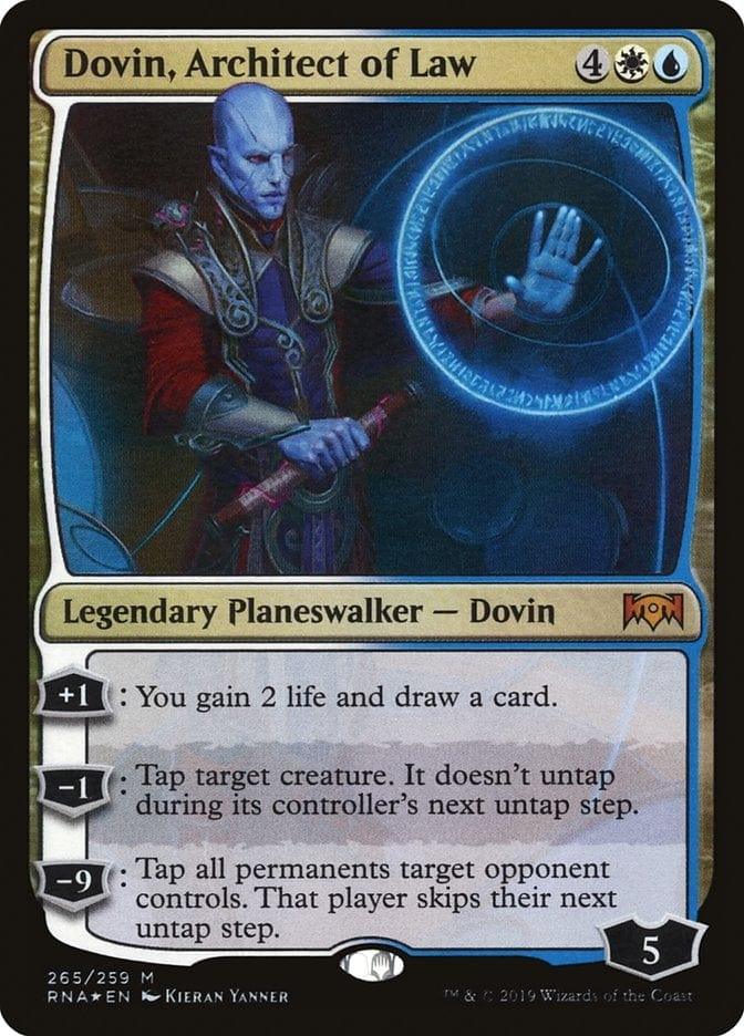 Magic: The Gathering MTG Single Dovin, Architect of Law [Ravnica Allegiance]