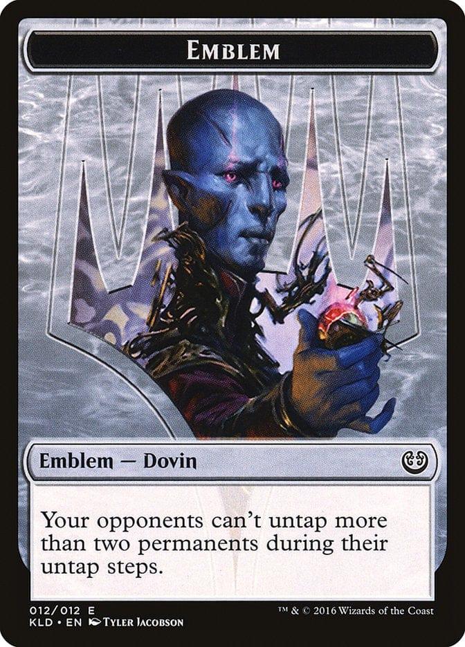Magic: The Gathering MTG Single Dovin Baan Emblem [Kaladesh Tokens]