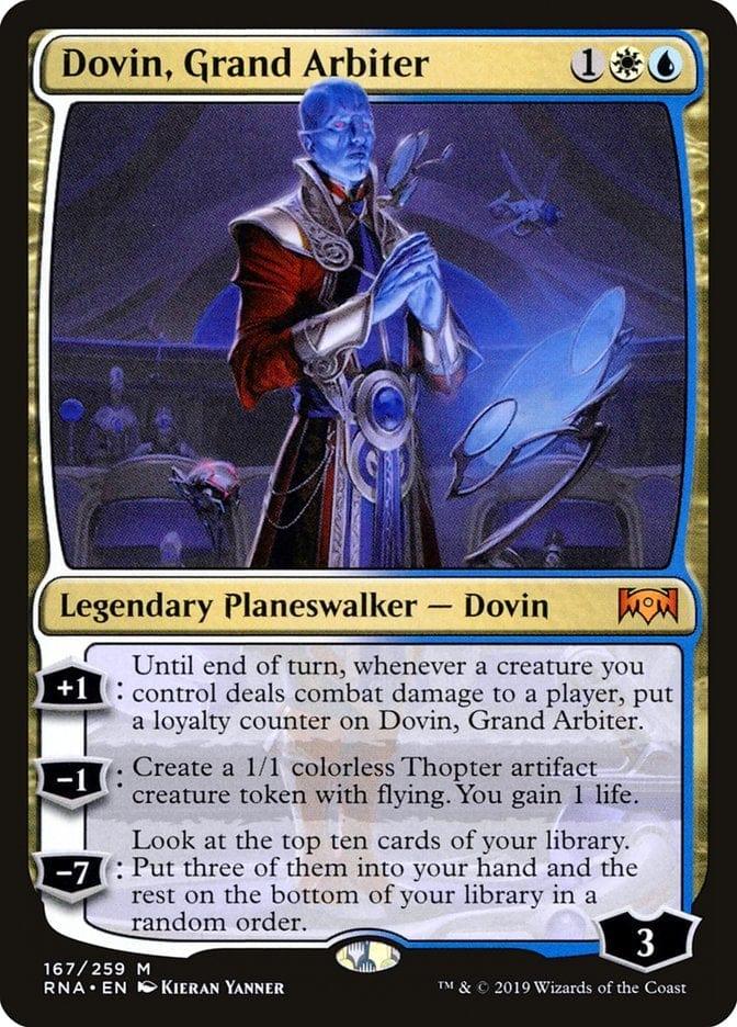 Magic: The Gathering MTG Single Dovin, Grand Arbiter [Ravnica Allegiance]