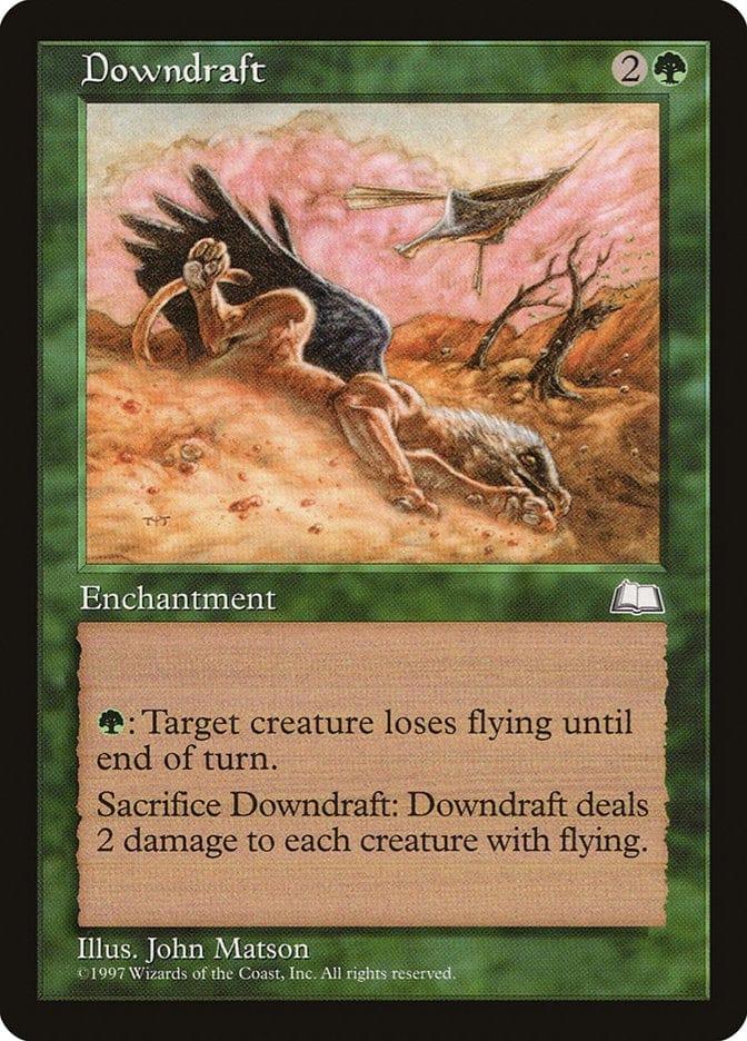Magic: The Gathering MTG Single Downdraft [Weatherlight]