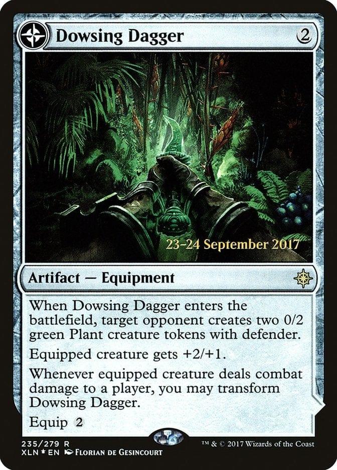 Magic: The Gathering MTG Single Dowsing Dagger // Lost Vale  [Ixalan Prerelease Promos]
