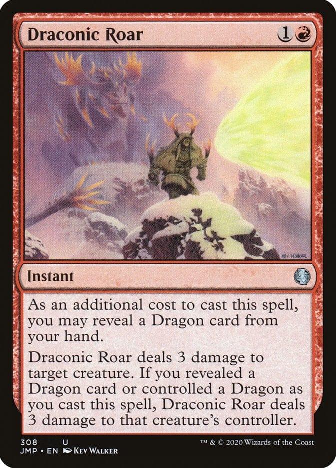 Magic: The Gathering MTG Single Draconic Roar [Jumpstart]
