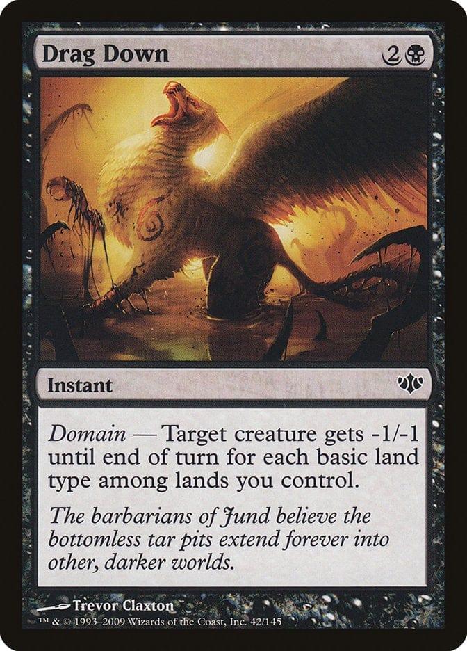Magic: The Gathering MTG Single Drag Down [Conflux]