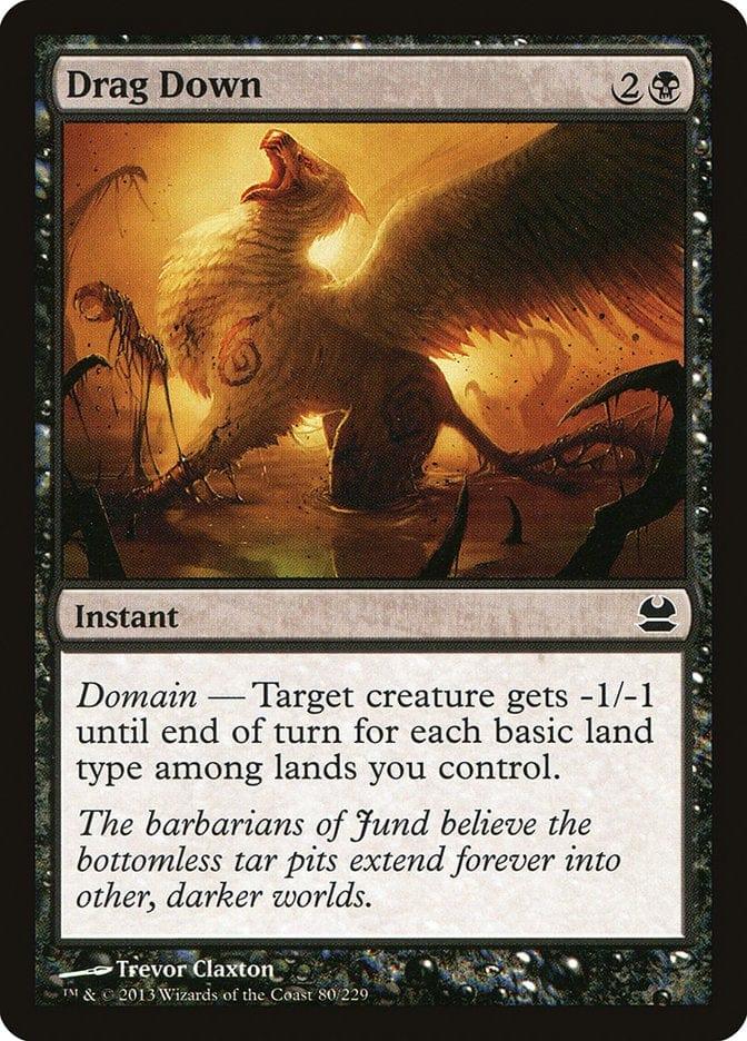 Magic: The Gathering MTG Single Drag Down [Modern Masters]