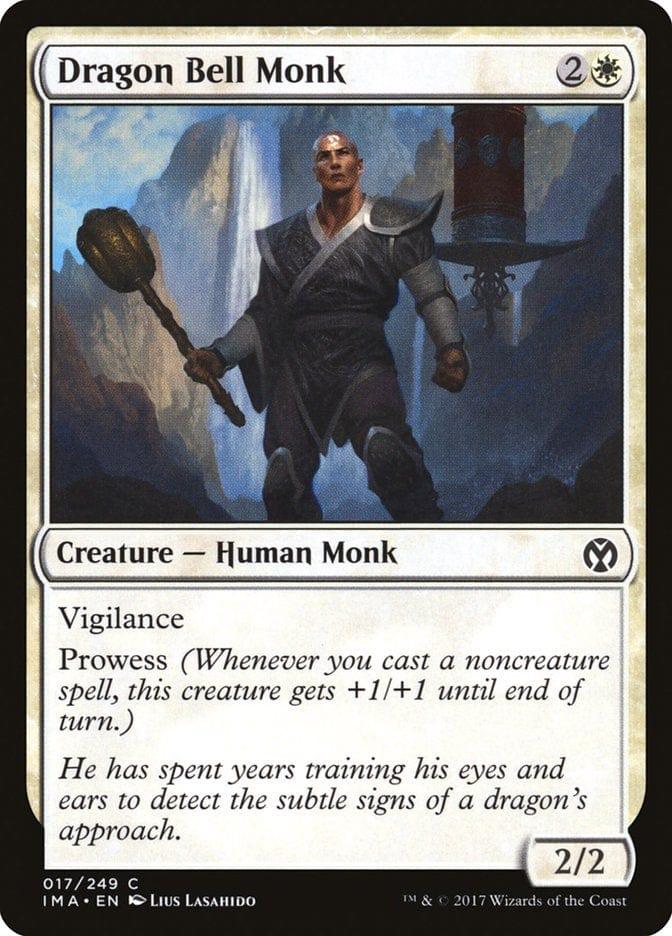 Magic: The Gathering MTG Single Dragon Bell Monk [Iconic Masters]