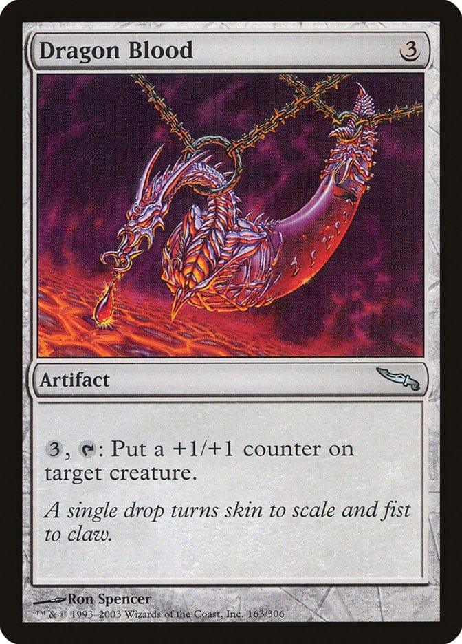 Magic: The Gathering MTG Single Dragon Blood [Mirrodin]