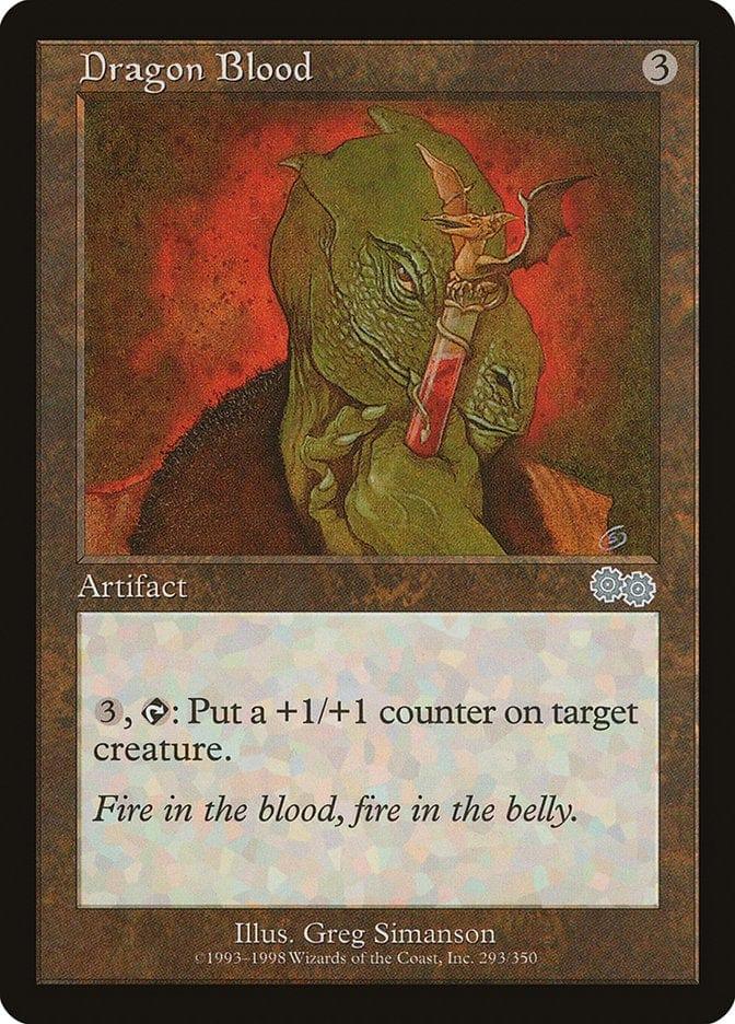 Magic: The Gathering MTG Single Dragon Blood [Urza's Saga]