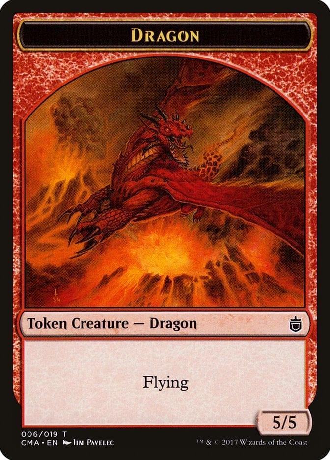 Magic: The Gathering MTG Single Dragon [Commander Anthology Tokens]