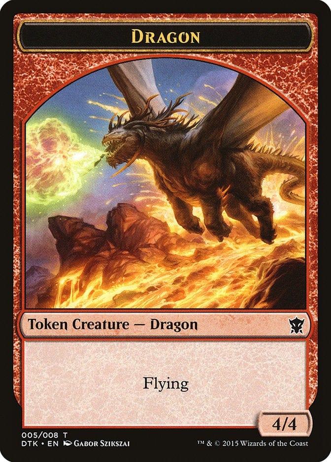 Magic: The Gathering MTG Single Dragon [Dragons of Tarkir Tokens]