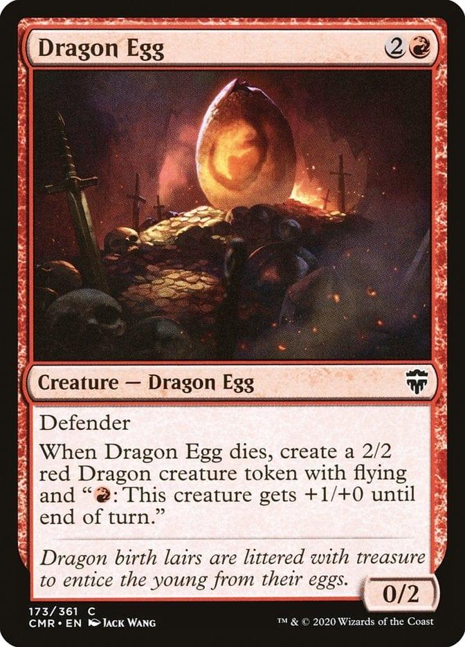 Magic: The Gathering MTG Single Dragon Egg [Commander Legends]