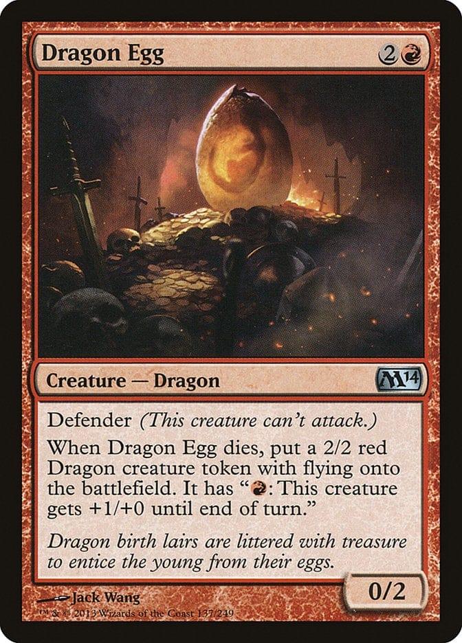 Magic: The Gathering MTG Single Dragon Egg [Magic 2014]