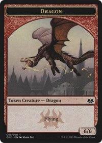 Magic: The Gathering MTG Single Dragon // Goblin Token [Ravnica Allegiance: Guild Kits]