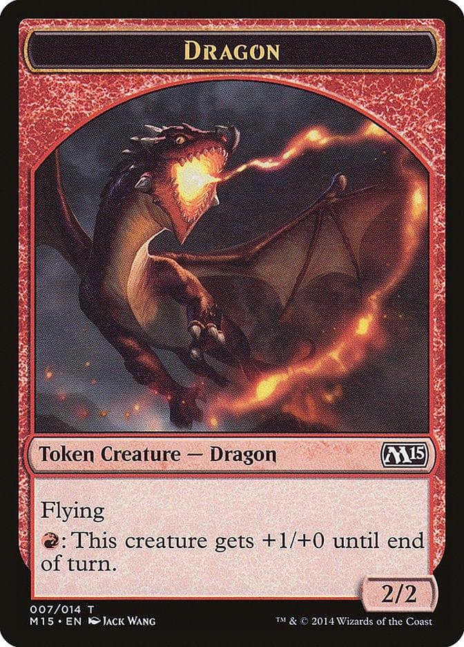Magic: The Gathering MTG Single Dragon [Magic 2015 Tokens]
