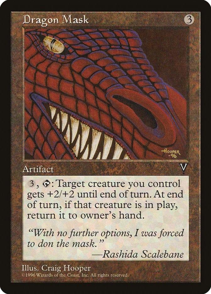 Magic: The Gathering MTG Single Dragon Mask [Visions]