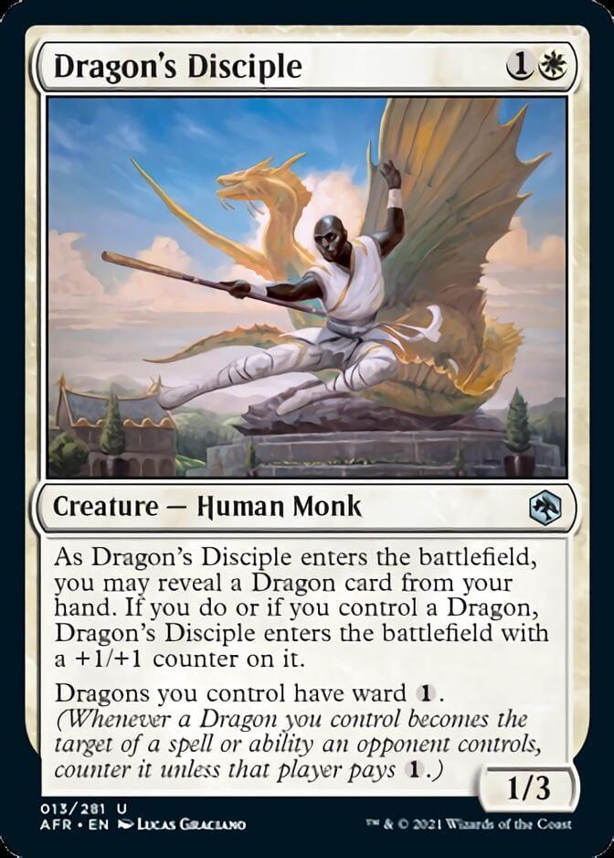 Magic: The Gathering MTG Single Dragon's Disciple [Dungeons & Dragons: Adventures in the Forgotten Realms]