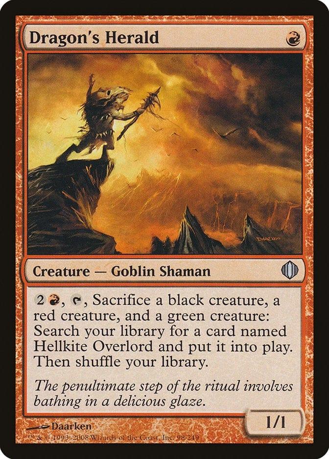 Magic: The Gathering MTG Single Dragon's Herald [Shards of Alara]