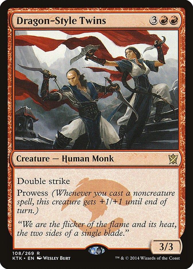 Magic: The Gathering MTG Single Dragon-Style Twins [Khans of Tarkir]